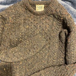 Mens wool sweater